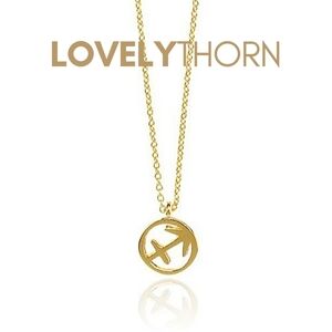 SAMANTHA WILLS // ltd ed gold sagittarius zodiac pendant necklace